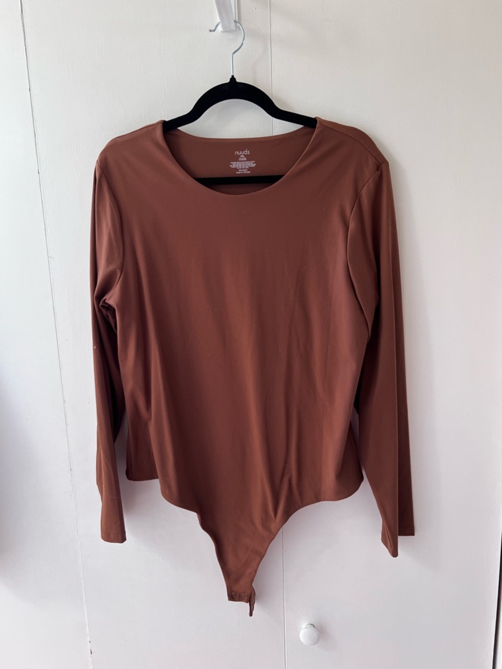 Nuuds Coffee Bodysuit XXL